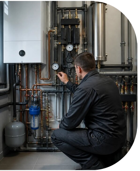 Техническое обслуживание котельной для дома в Альметьевске